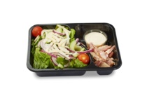 Cæsarsalat med kylling og bacon