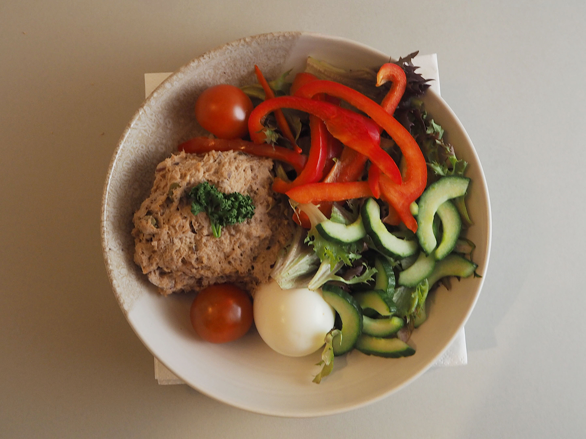 Grønnsalat med tunfisk