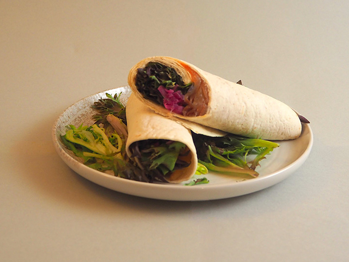 Wraps røkt laks